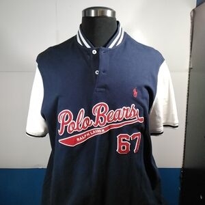 Ralph Lauren Navy Polo Bears Shirt